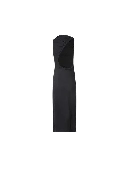 Sukienka midi Versace czarna