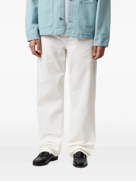 Nohavice Carhartt Wip biela