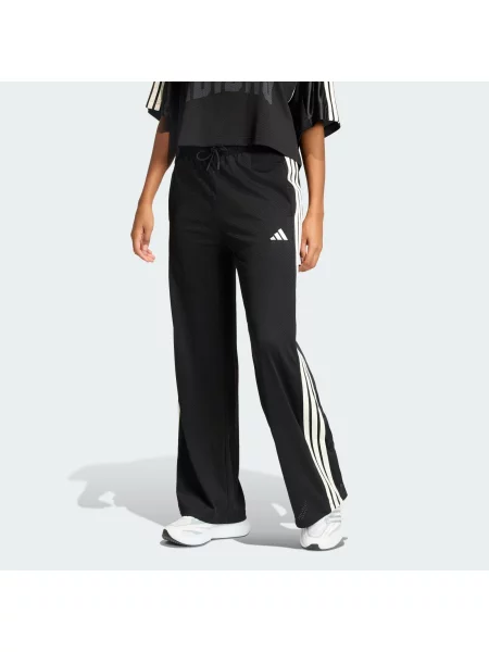 Nohavice Adidas Sportswear so sieťovinou čierna