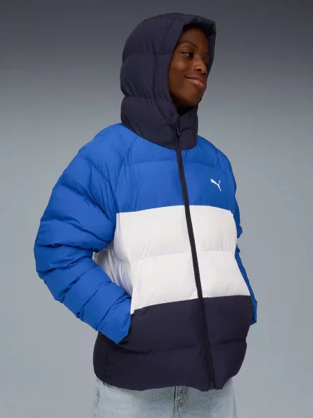 Детская демисезонная куртка Puma синяя
