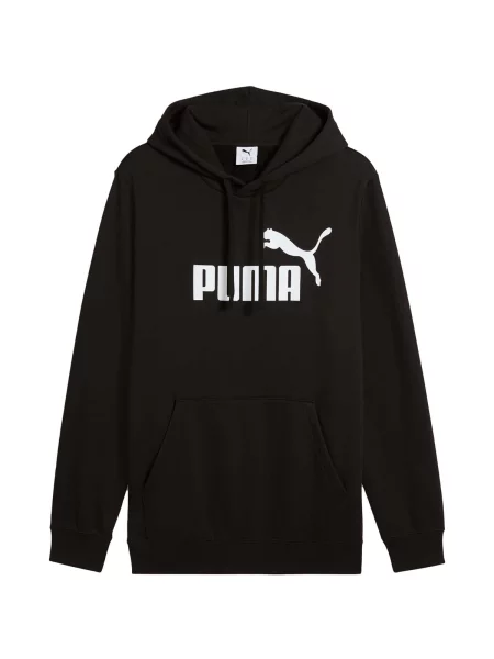 Majica s kapuljačom Puma s autogramom crna