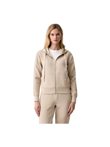 Bluza rozpinana Guess beżowa