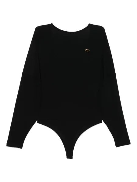 Body Pucci din jerseu negru