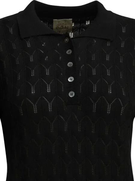 Top Rakki tricotate negru