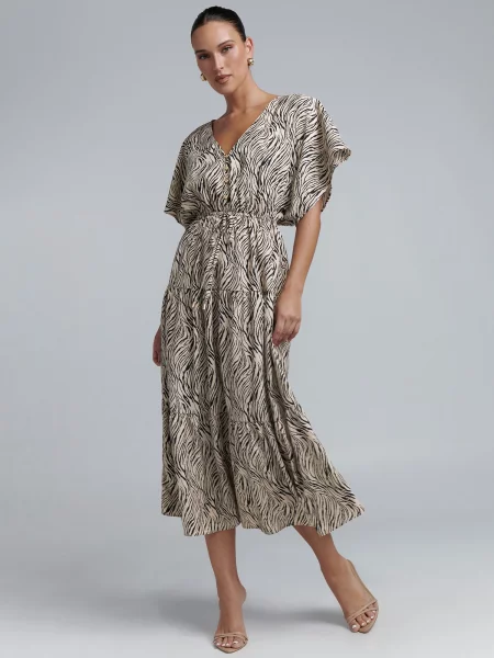 BWLDR Rochie Jacques bej negru