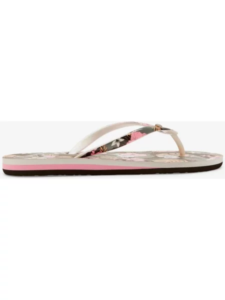 Klapki Roxy Portofino w kolorze khaki różowy 42 zielone