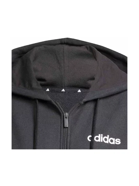 Frotir majica Adidas crna