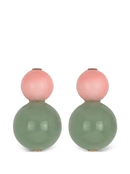 Обеци Jennifer Behr мъниста зелено