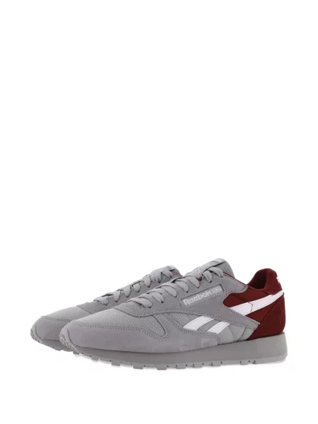 Sneakerși Reebok Classic Leather din piele clasici gri