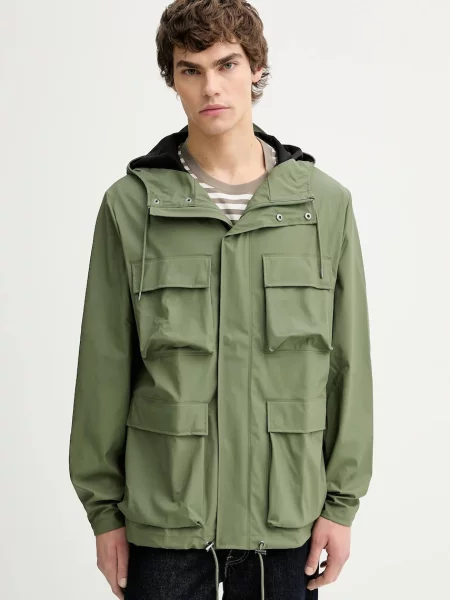 Rains geacă de ploaie Pocket Jacket W3 verde