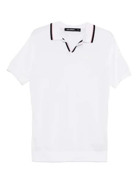 Polo Karl Lagerfeld alb