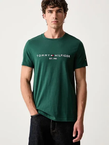 Tommy Hilfiger tričko pánske zelená