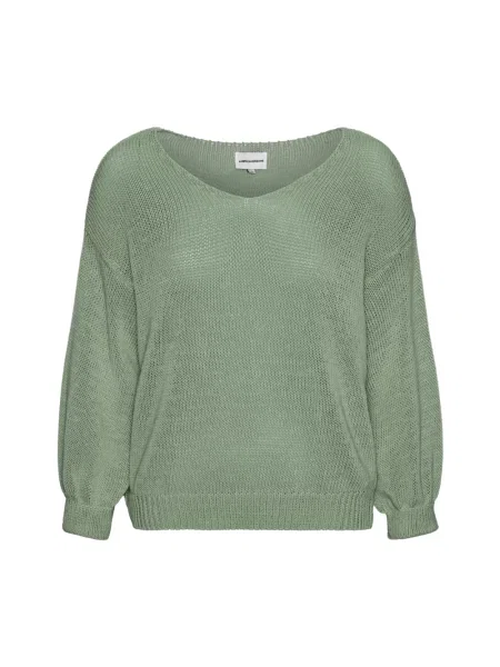 Dzianinowy sweter Americandreams zielony