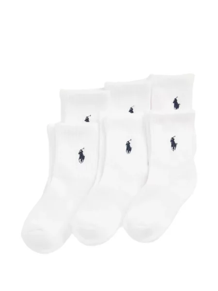Skarpety dziecięce Polo Ralph Lauren białe