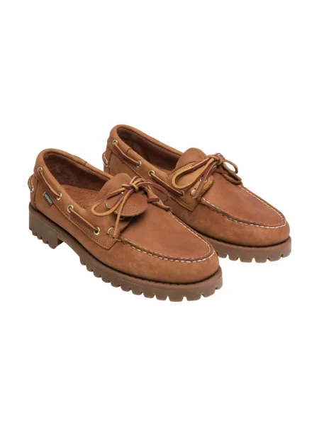 Półbuty Sebago skórzane brązowe