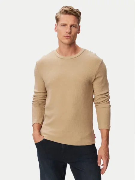 JOOP! Jeans Longsleeve Jjj-Phineus jasny brązowy