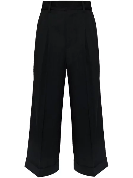 Pantaloni Yohji Yamamoto plisate negru