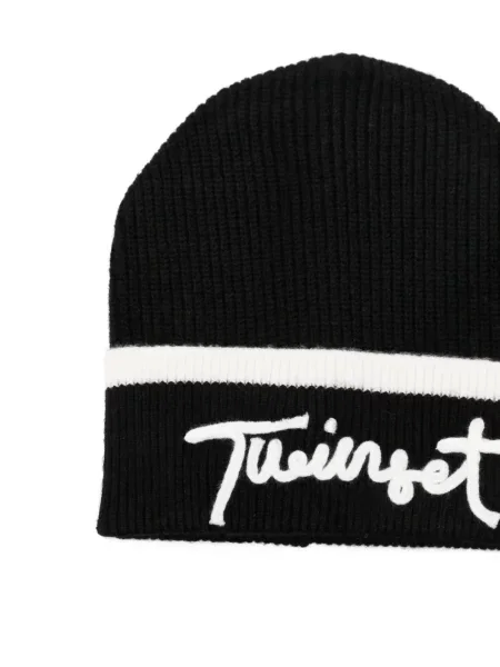 Czapka dziecięca Twinset czarna