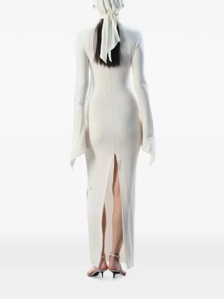 Rochie maxi Manuri alb