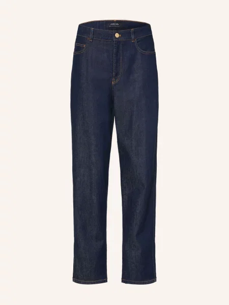 Marc Cain Jeansy Typu Barrel Feura blau niebieskie