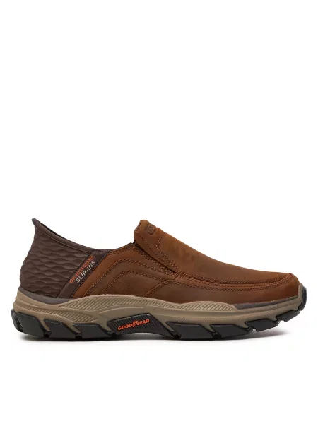 Κλειστά παπούτσια Skechers CDB καφέ