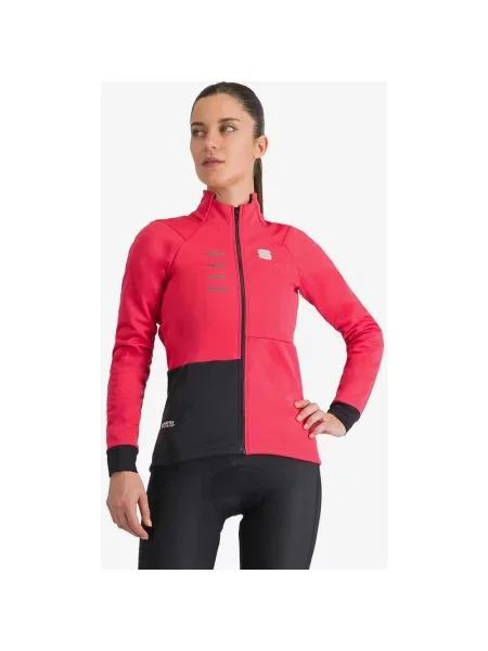 Kurtka Sportful Tempo GORE-TEX INFINIUM™ różowa mocna M czarna