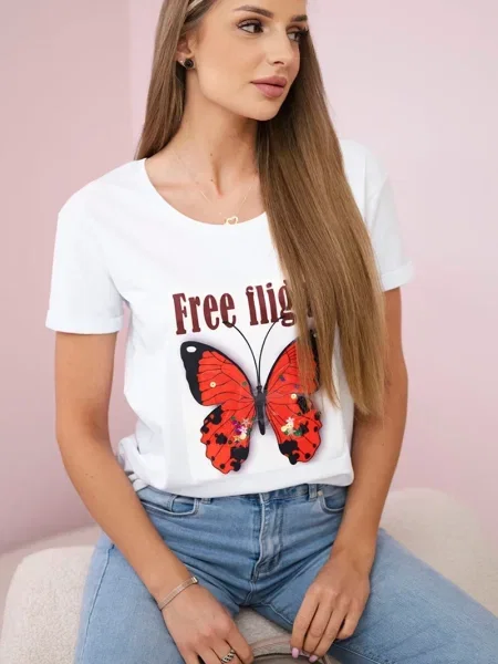 Koszulka Kesi biała