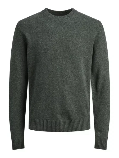 JACK & JONES Pulover închis verde
