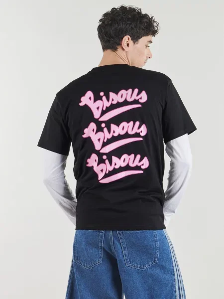 Tricou Bisous Skateboards negru