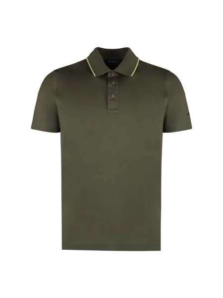 Koszulka polo Paul & Shark z krótkim rękawem zielona