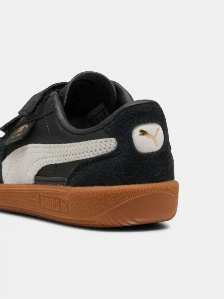 Дитячі Кеди низькі PUMA Palermo Lth V Ps комбінований верх чорний