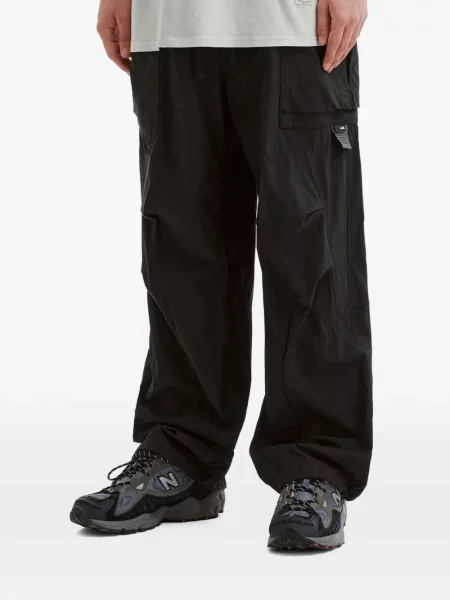 Pantaloni cargo Aftermaths cu cordon negru