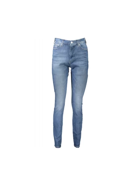 Skinny jeansy skinny Tommy Hilfiger Sylvia niebieskie