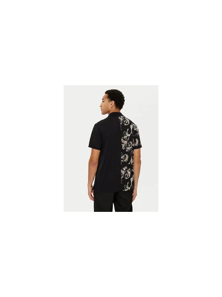 Versace Jeans Couture Pólóing Regular Fit fekete