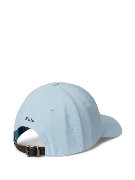 Ριγέ polo Polo Ralph Lauren με κουκούλα με αυτόγραφο λευκό