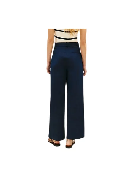 Pantaloni Tommy Hilfiger albastru