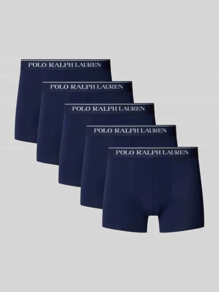 Majtki i obcisłe bokserki z mieszanki bawełny w Polo Ralph Lauren Underwear granatowe