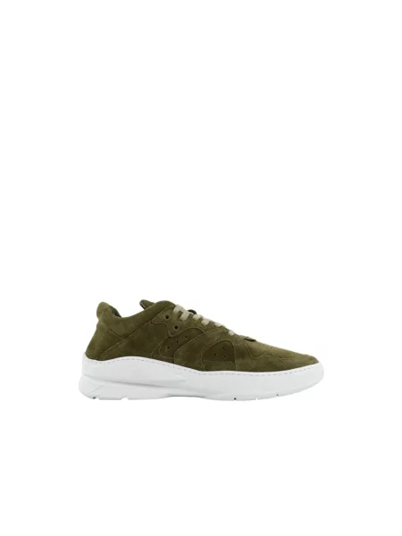 Sneakersy Filling Pieces zamszowe zielone