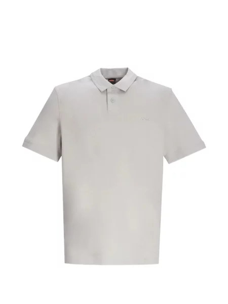 Tricou polo Boss gri