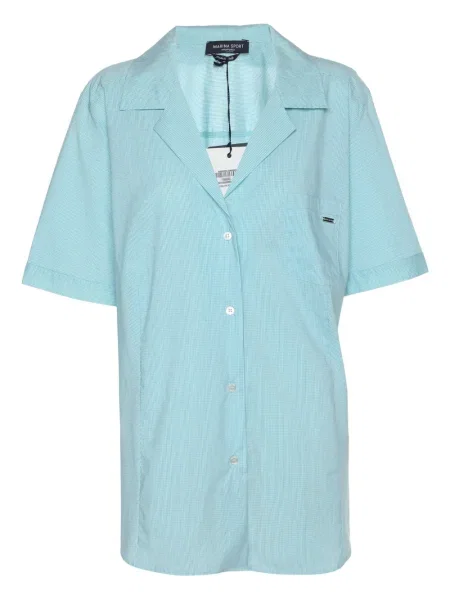 Krótka koszula Marina Rinaldi niebieska