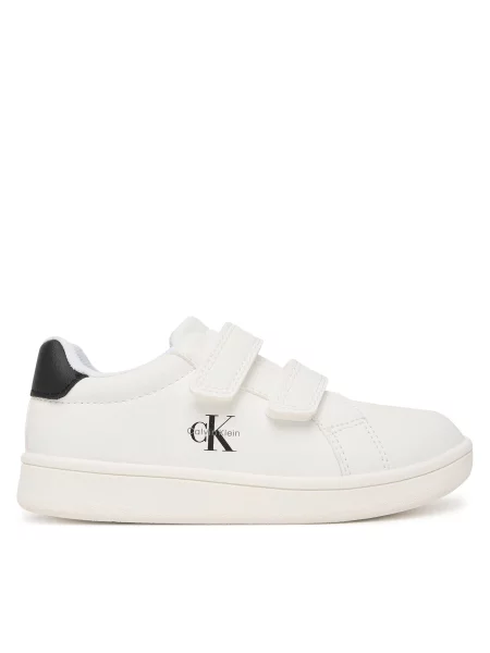 Сникърси Calvin Klein Low Cut Velcro бял