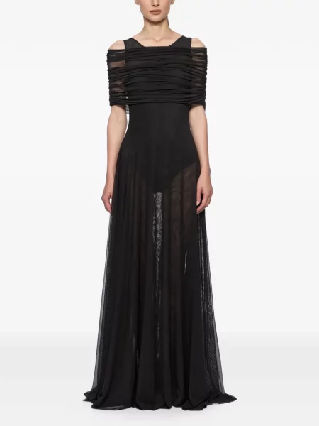 Maxi šaty Atu Body Couture čierna