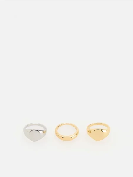 Reserved Set de inele multicolor