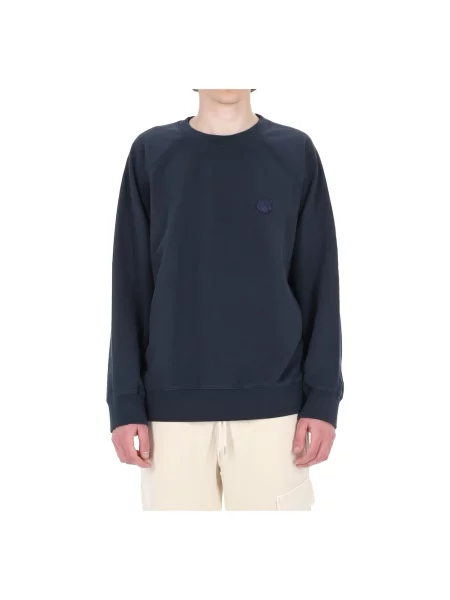 Bluza oversize Maison Kitsune niebieska