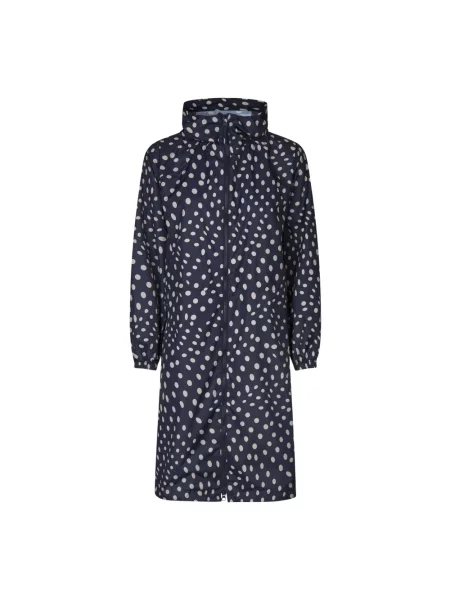 Parka Masai z długim rękawem niebieska