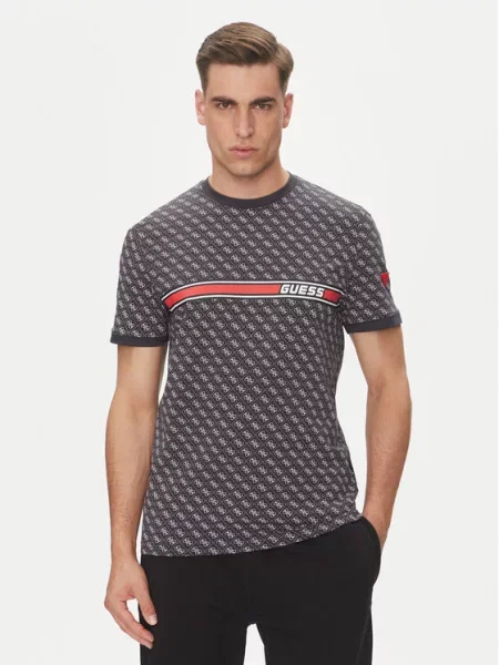Guess T-Shirt Jamey czarny