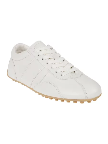 Sneakersy Tod's skórzane bez obcasa białe