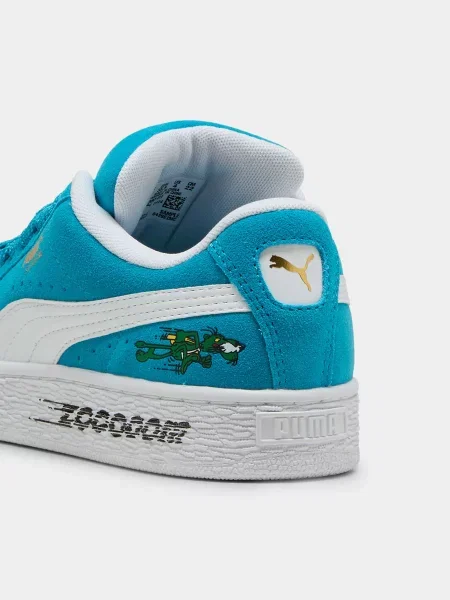 Дитячі Кеди низькі PUMA Suede Xl Super Jr комбінований верх синій