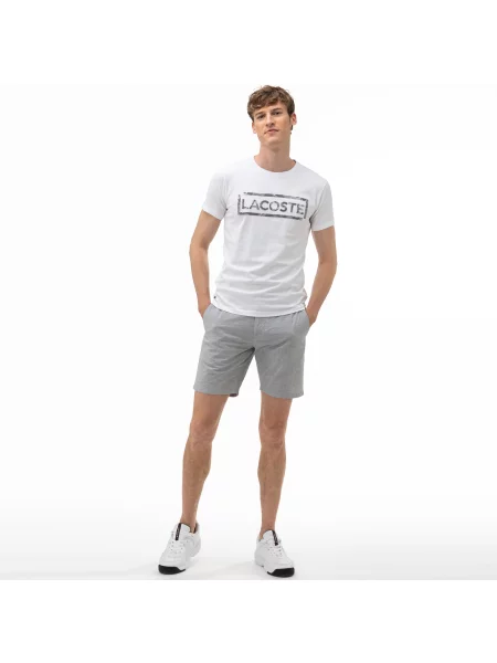 Шорты Lacoste.com серые