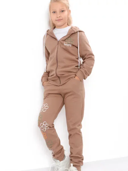 Дитячий Спортивний костюм Носи своє мокко бавовна/поліестер